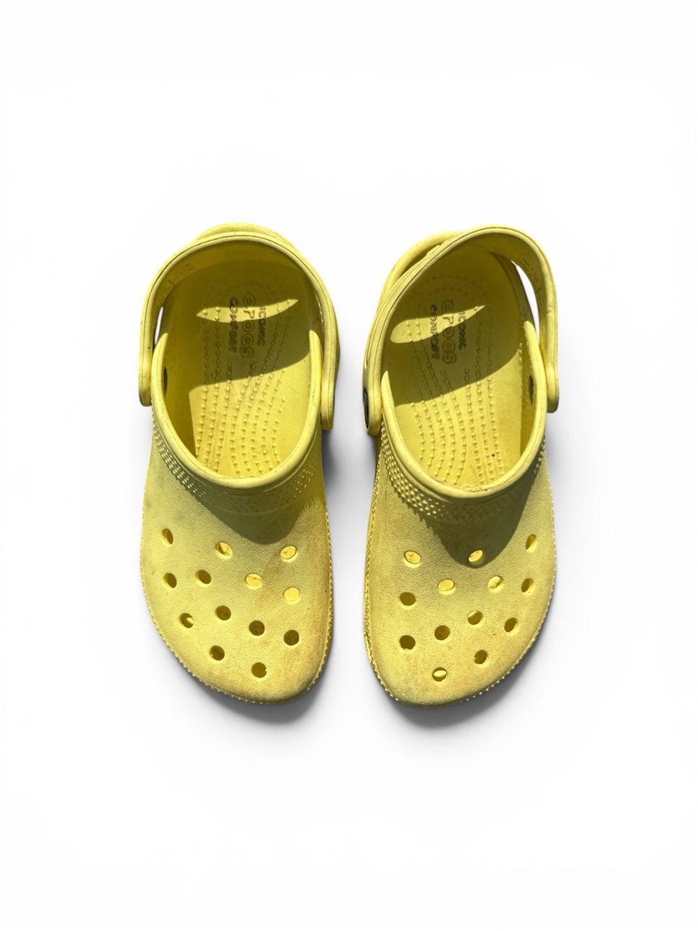 Kids Yellow Crocs